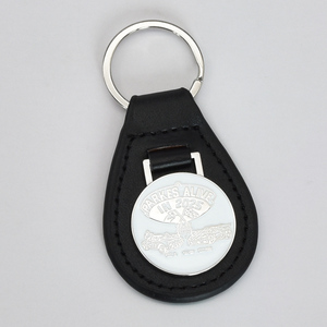 Wholesale Custom Business Gift Leather Metal Luxury Car Keyring Custom Logo Zinc Alloy Pu Leather Keychains