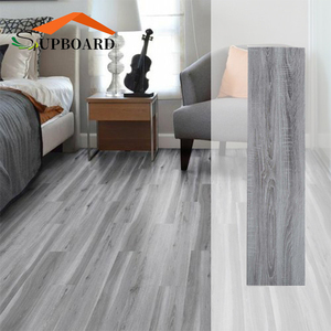 Sol de <span class=keywords><strong>cuisine</strong></span> et de salle de bain en <span class=keywords><strong>vinyle</strong></span> rustique, en chêne gris et gris, design vierge, serrure à bouton, pièces - Product Image 6
