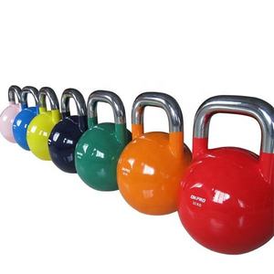Pesas Rusas Personalizadas de Alta Calidad, Kettlebell con Mango Ajustable Cromado, Juego de Pesas de Competición de Acero Ecológico, Duradero y Resistente - Product Image 4