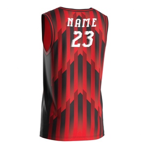 Oferta Caliente: Uniforme de Baloncesto sin Mangas para Niños, Ropa de Entrenamiento Sublimada con Cuello Redondo para Verano, Estilo Moda Deportiva - Product Image 4