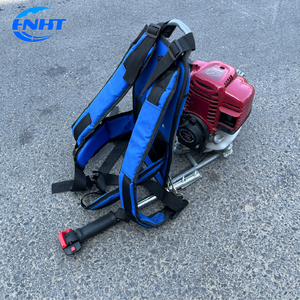 Machine vibrante pour béton et ciment de sol routier à moteur externe avec tuyau et haute efficacité - Product Image 2