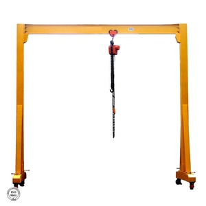 आसान स्थापना 360 डिग्री रोटेशन के साथ आसान खदान गैन्ट्री क्रेन - Product Image 5