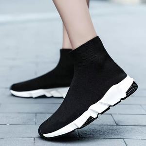 Factory Wholesale ODM Logo Shoes Fashionable Best-selling <strong>Trainers</strong> <strong>Men</strong> Women Casual Sock Non-<strong>slip</strong> Shoes - Product Image 4