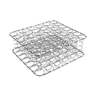 Unité de ressorts de matelas Bonnell personnalisée en usine, diamètre de fil personnalisable, OEM, écologique, housse amovible facile à retirer