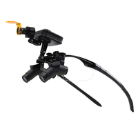 3.0x 4.0X 5.0x 6.0x Ergo Loupes diş Loupes Ergo dürbün büyüteç ile 5w cerrahi far Oral LED lamba