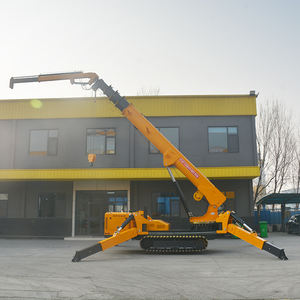 Tonlita laba-laba derek <span class=keywords><strong>12</strong></span> <span class=keywords><strong>Ton</strong></span> 14 <span class=keywords><strong>Ton</strong></span> 16 <span class=keywords><strong>Ton</strong></span> Crawler SPYDERCRANE Fly Jib mengangkat ponsel kaca otomotif keranjang laba-laba derek 10 <span class=keywords><strong>Ton</strong></span> - Product Image 4