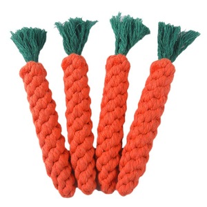 Jouet pour <span class=keywords><strong>chien</strong></span> en coton naturel non toxique tressé en forme <span class=keywords><strong>de</strong></span> carotte, résistant aux morsures, accessoire <span class=keywords><strong>de</strong></span> dentition, soulage l'<span class=keywords><strong>anxiété</strong></span> <span class=keywords><strong>de</strong></span> <span class=keywords><strong>séparation</strong></span> du <span class=keywords><strong>chien</strong></span> - Product Image 4