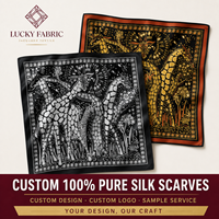 Élégant foulard 100% soie de mûrier 70x70cm carré sergé avec logo personnalisé motif cheval pour femme, accessoire de cou et de cheveux, échantillon disponible, OEM