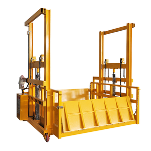 电动液压卡车装卸平台户外码头货物搬运设备2-3吨负载能力1700毫米升降 - Product Image 1