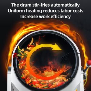Machine de cuisson à tambour, <span class=keywords><strong>robot</strong></span> de <span class=keywords><strong>cuisine</strong></span> intelligent, wok, <span class=keywords><strong>cuisine</strong></span> commerciale, cafétéria et restaurants, <span class=keywords><strong>robot</strong></span> de <span class=keywords><strong>cuisine</strong></span> entièrement automatique - Product Image 3
