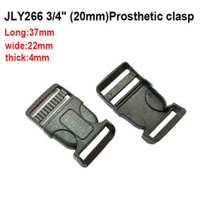 Umweltfreundliche Plastik-Verstellschnalle Mattschwarzer Gürtel Schnellverschluss Taktischer Gepäckgurt Hundehalsband - Product Image 1