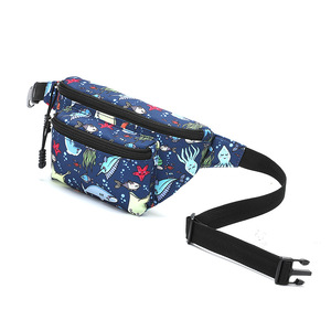 Riñonera de moda para niños y niñas, bolso de pecho con patrón de dibujos animados, sin hombro - Product Image 2