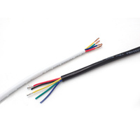 Kabel kawat berpelindung 2 3 4 5 6 8 10 12 16 inti kabel listrik fleksibel tinggi UL2854