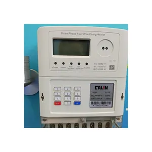 Fabrik Direkt verkauf Sts Tastatur Prepaid Meter 3-Phasen-Voraus zahlungs messer Digital Electric Meter Hack