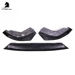 Pare-chocs avant en fibre de carbone G20 LCI pour <span class=keywords><strong>BMW</strong></span> Série 3 G20 LCI 330i M340i 2023 + Bodykit Front Lip Splitter - Product Image 4