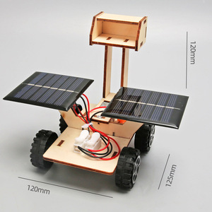 Yuglow Coche <span class=keywords><strong>de</strong></span> Exploración Lunar DIY con Energía Solar, Juguete Educativo STEM, Kit <span class=keywords><strong>de</strong></span> Modelo <span class=keywords><strong>de</strong></span> Física <span class=keywords><strong>y</strong></span> Experimento Científico, Tecnología Hecha a Mano - Product Image 5