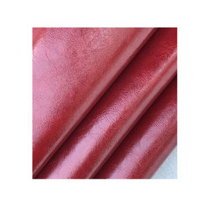 Usine 0.6mm huile Double couleur Crazy Horse Faux cuir PVC synthétique pour sacs faisant des <span class=keywords><strong>accessoires</strong></span> artisanat <span class=keywords><strong>accessoires</strong></span> Stock Lot - Product Image 3