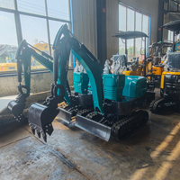Mini-excavatrice compacte et flexible sur chenilles pour les petits travaux de rénovation municipale