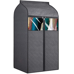 New Arrival 3D Men Suit Storage Bags <strong>Closet</strong> Storage Container <strong>Big</strong> Capacity Hanging Suit Garment Dust Covers - Product Image 5