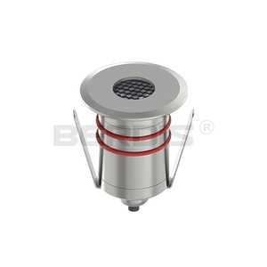 Foco de tierra BERDIS Mini foco ultrafino subacuático 3W 30mm lámpara Led de acero inoxidable Luz de piscina empotrada - Product Image 1