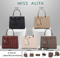Sacs pour femmes en gros, sacs à main, fabricant chinois, sacs de luxe en cuir PU de haute qualité, nouveaux arrivages, sacs MissAlita
