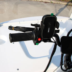 Triciclo Eléctrico con Llantas Gruesas para Reparto, Bicicleta Eléctrica de 4 Ruedas con Almacenamiento, <span class=keywords><strong>Remolque</strong></span> para Bicicleta con Absorción de Impactos y Caja de Almacenamiento - Product Image 4