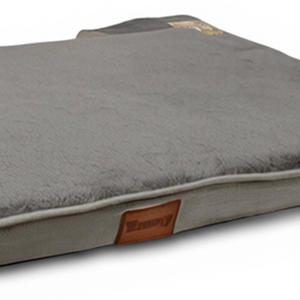 Cama para Mascotas Yommy 80x120x5cm, Colchón de Espuma Gris para Perros y Gatos, Cómoda Alfombra para Dormir - Product Image 4