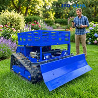 Tondeuse à fléaux télécommandée professionnelle pour vergers, vignobles, fermes et pentes – Équipement de gestion de la végétation.