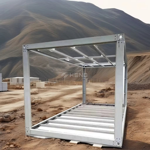 Casas Prefabricadas Desmontables de Acero de 10 pies, 20 pies, 30 pies y 40 pies, Económicas, Fabricadas <span class=keywords><strong>en</strong></span> China, Tipo Contenedor Marítimo - Product Image 4