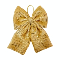 Accessoires de Noël faits à la main, nœuds décoratifs à paillettes pour la décoration de la maison et les fêtes
