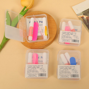 Kit d'outils de nail art tendance, 7 pièces, ensemble de manucure portable pour adultes - Product Image 3