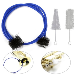 Set di 3 Spazzole per la Pulizia della Tromba con Spazzola per Bocchino in Nylon per la Cura degli Strumenti a Fiato - Product Image 2