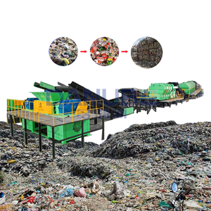 Whole Domestic Landfill Waste Treatment Machinery Waste Pyrolysis <b>Machine</b> <b>Plastic</b> Sorting <b>Machine</b> - Product Image 1