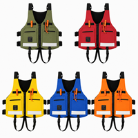 Chaleco Salvavidas Profesional de 150N para Aguas Rápidas con Espuma NBR, Correas Ajustables y Detalles Reflectantes para Rafting, Kayak, Canyoning y Rescate