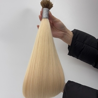 Extensions de cheveux russes vierges 100% Premium, personnalisées, double épaisseur, à nano-perles, pointes nano souples, pré-collées, teintes, trame unique, qualité usine