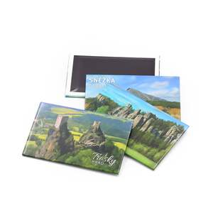 3D Tin Embossed Metal <b>Fridge</b> Magnet Picture Steel Metal Logo Paris France Custom <b>Fridge</b> Magnet - Product Image 6