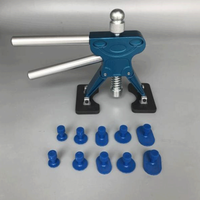 Kit d'outils de réparation automobile de haute qualité pour débosselage de carrosserie, comprenant marteau à inertie, marteau à tête réversible, languettes de collage et ventouses, avec support OEM personnalisé