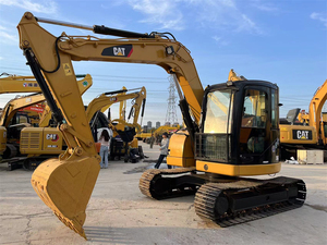 Mini-excavatrice sur chenilles d'occasion CAT 308D de 8 tonnes, puissance stable et force de percée, pour l'entretien des canaux d'irrigation agricoles - Product Image 2
