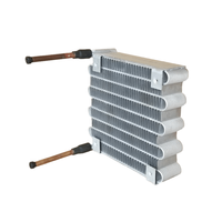Refroidisseur d'air à ailette en aluminium, refroidisseur d'air à microcanaux, évaporateur, condenseur pour mini-réfrigération