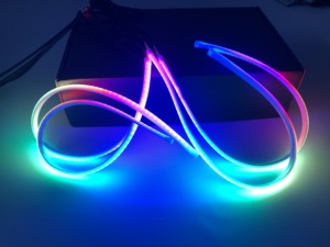 Bande lumineuse LED flexible 24 pouces Flow RGB LED Lights APP Control <span class=keywords><strong>4</strong></span> Outputs Car Lights - Product Image 6