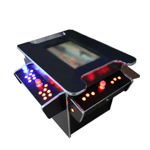 Café-bar <span class=keywords><strong>Table</strong></span> à cocktails <span class=keywords><strong>Jeux</strong></span> vidéo Vernis de cuisson avec 1164 <span class=keywords><strong>jeux</strong></span> Classique 60 en 1 Machine de jeu d'arcade classique - Product Image 1