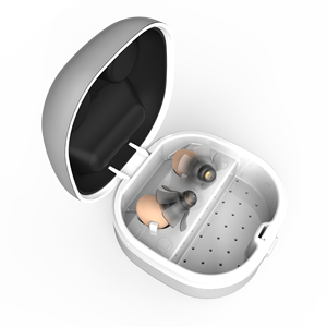 Melosound rl60m mini vô hình kỹ thuật số có thể sạc lại trong tai CIC trợ thính với 6 kênh cho điếc tai khuếch đại âm thanh - Product Image 1