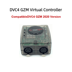 Contrôleur virtuel HYULIGHTS DVC4 GZM DMX512 Interface d'éclairage USB avec cote IP33 pour Disco <span class=keywords><strong>DJ</strong></span> Stage Lights LED Dimmable - Product Image 2