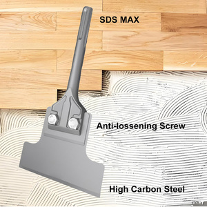 Scalpello per Rimozione Piastrelle <span class=keywords><strong>SDS</strong></span> Max Personalizzabile <span class=keywords><strong>6</strong></span> Pollici X 11,8 Rimuove Colla e Adesivi - Product Image 3