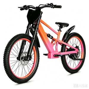 New Arrival 24 Inch 48V 9.0Ah 1500W Aluminum Big Motor Light Weight 60 Km/h PU Saddle Kids <b>Teenager</b> Balance <b>Bike</b> - Product Image 5