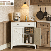 Meuble de bar à café moderne 2026 avec porte coulissante, buffet en MDF pour cuisine, rangement avec tiroir, idéal pour hôtel, chambre, appartement, salle à manger, salon
