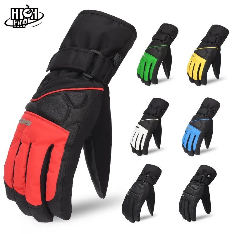 High Quality Outdoor Snow Waterproof Motorcycle Driving Warm Winter Men Windproof Touchable Screen Ski Gloves