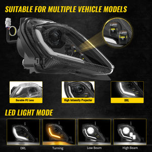 Pour 2006-2023 YAMAHA YFZ 450 <span class=keywords><strong>RAPTOR</strong></span> <span class=keywords><strong>350</strong></span> 700 700R phare avant LED assemblage <span class=keywords><strong>blanc</strong></span>/ambre Halo LED projecteur phares - Product Image 2