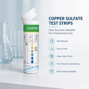 Kit per il monitoraggio della qualità dell'acqua con strisce di solfato di rame, risultati rapidi, grafico dei <span class=keywords><strong>colori</strong></span> chiaro, monitoraggio professionale - Product Image 1