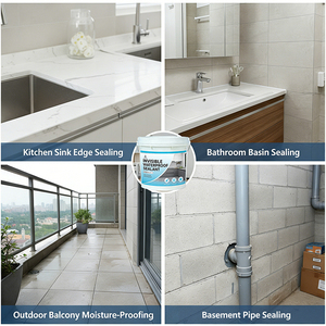 Factory Wholesale Eco-friendly Waterproof <b>Paint</b> for Bathroom Basin Sealing Uvioresistant Green Waterproof <b>Paint</b> - Product Image 6
